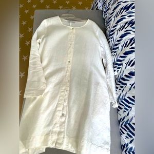 CUT LOOSE linen tunic